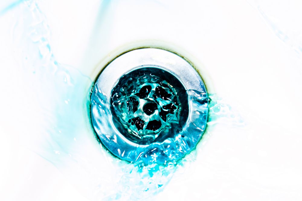 A sink drain
